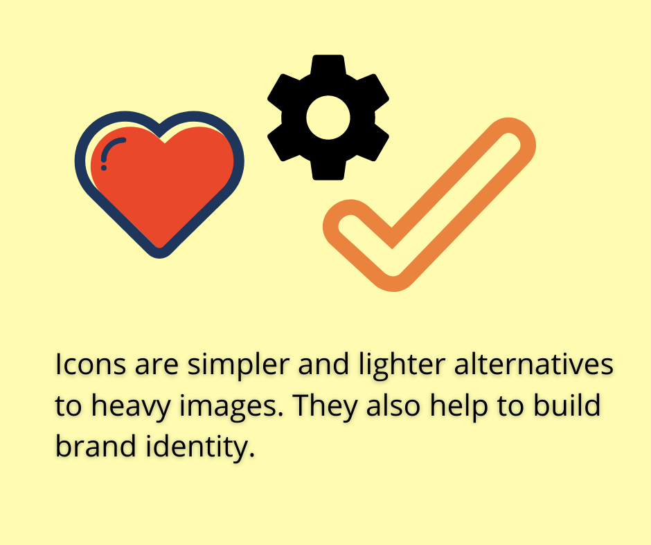 benefits of using icons in emails