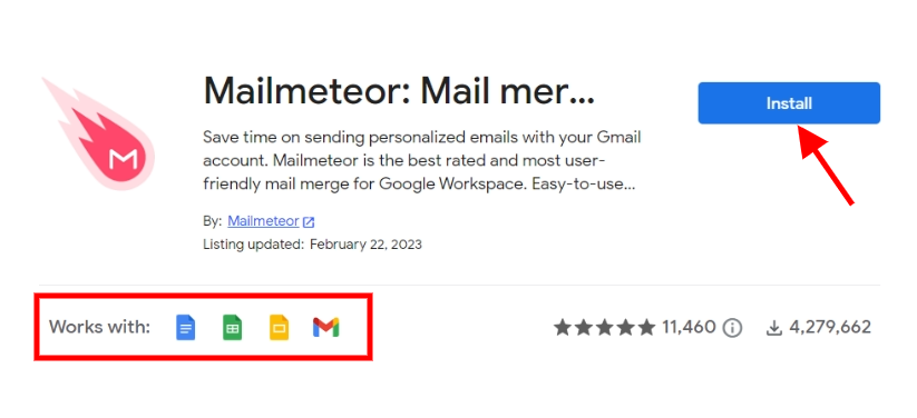 Google sheets with chrome extension for email automation
