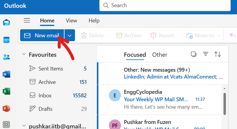 creating email template in outlook